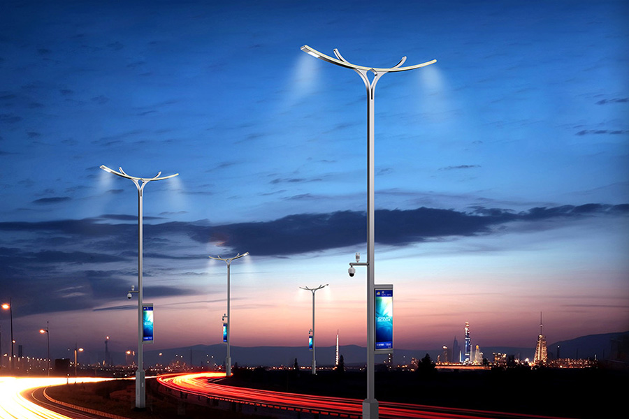 Smart City Multi-Functional Street Lighting Pole with COC Ceramic Tech | MF Jebsen Electronics